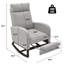 Chaise berçante avec repose-pieds Teedy-227987054