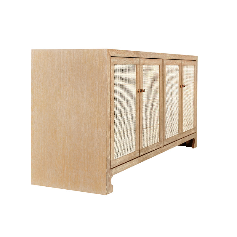 Buffet en bois massif 58 po Sofia