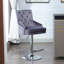 Tabouret de bar pivotant à hauteur réglable Desiree