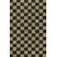 Nigel Modern Farmhouse Woven Jute Checkerboard Natural/Black Rug-2078597712