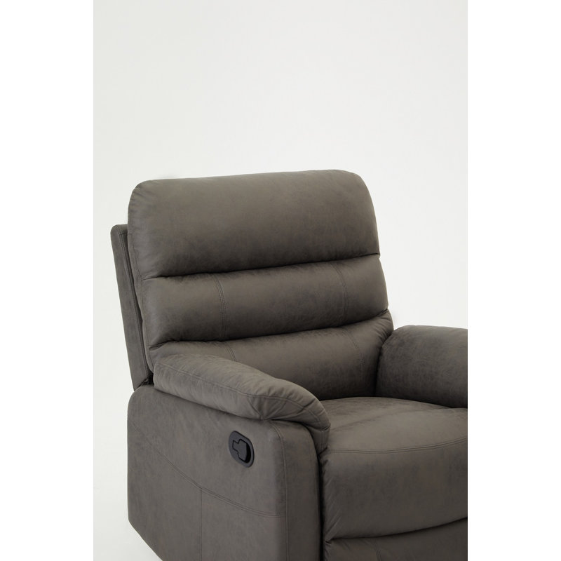 Kearrah 88cm Wide Standard Recliner, Grey