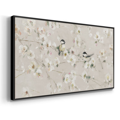 Sweet Song of Spring - Toile tendue avec châssis encadré - Prêt à être accroché