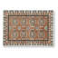 Tapis tissé multicolore en polyester multicolore Nyas 5 pi x 7 pi Nyas