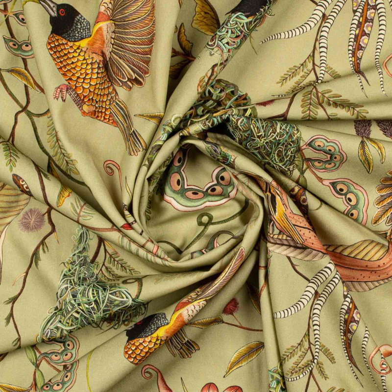Ardmore Linen Fabric, Delta