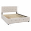 Lit plateforme tapissier avec 2 tiroirs et lit gigogne-663162628