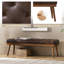 Banc en cuir véritable Bittoo-1557040876