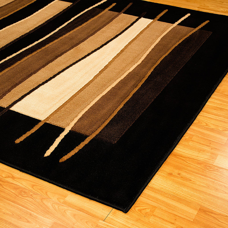 Striped Indoor Rug, 5'2" x 7'2"