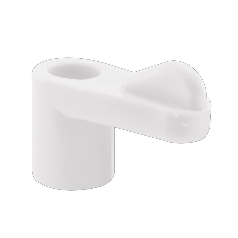 Pinces à écran avec vis Prime-Line 5/16 po, Blanc, H 5,4 po x l 3,75 po x P 0,65 po