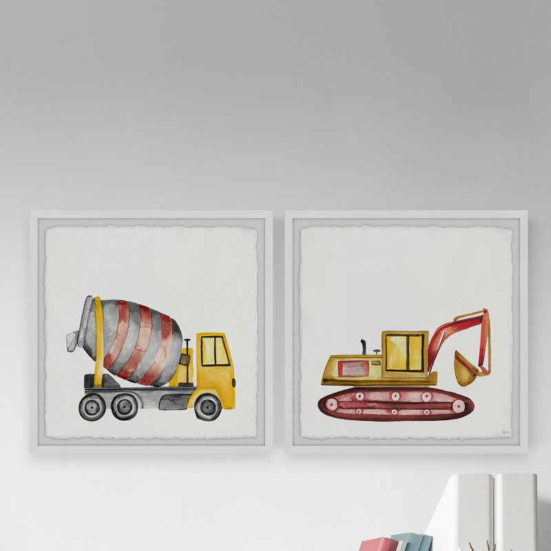 Ryde 2 Piece Wrapped Canvas Print, 81cm H x 162cm W
