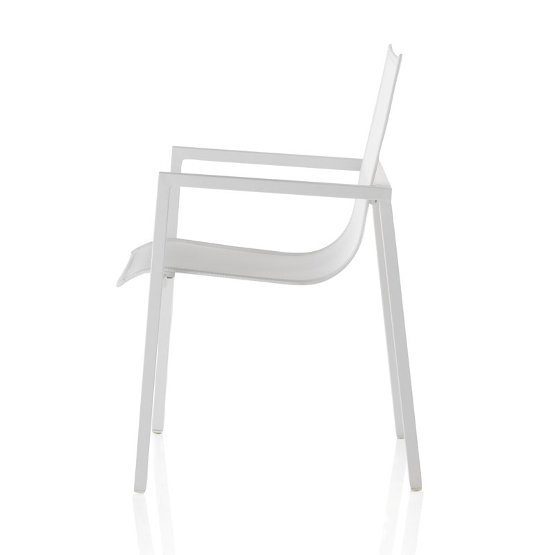 Dipalma Stackable Outdoor Patio Dining Armchair