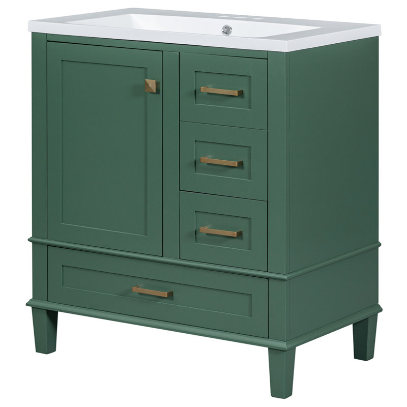 Meuble-lavabo simple avec plateau Milijana 18,11