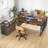 Lympsham 2 - Piece Home Office Executive Desk and Lateral File Cabinet-201112830-143053122