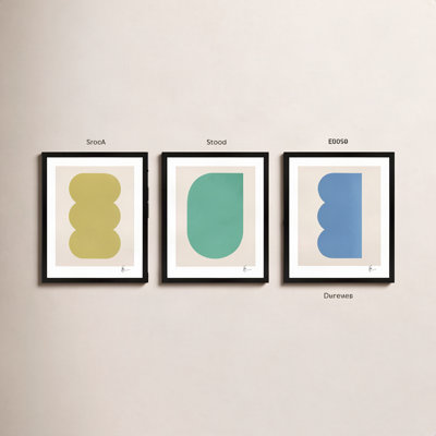 Keyhole 4-6. Set Of 3 by Lee Lessem