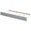 Lit de jour simple avec rangement, couchette et ports de charge électrique - Fabrication en bois solide dans les prises pratiques-468431526