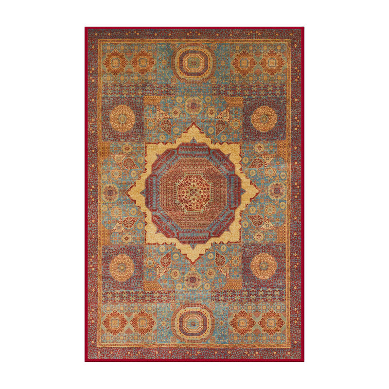 Tapis abstrait moderne 1476, Tapis de couloir 2 pi x 5 pi