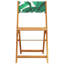 Kase 2 - Person Wood Patio Dining Set with
