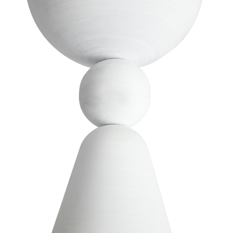 Murphy 1 - Light Semi Flush Mount, Antique White