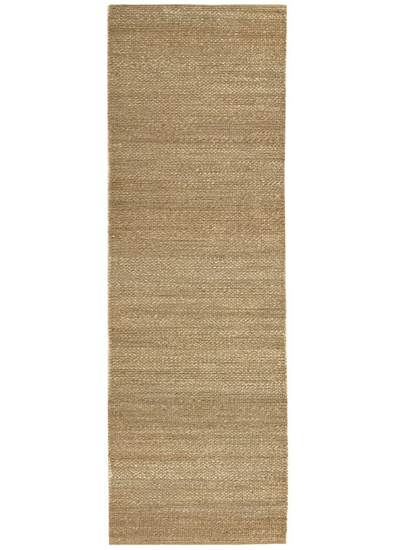 Gaudet Solid Colour Hand Woven Area Rug, Runner 80 x 250cm