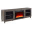 Console 70 po avec foyer et chauffage Summit