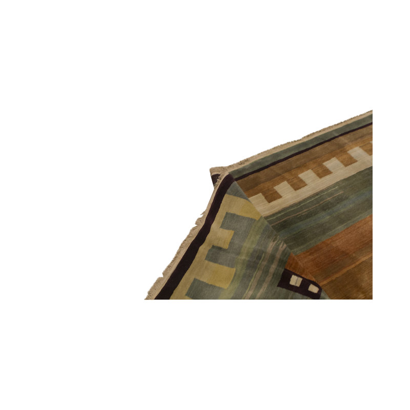 Wool Abstract Area Rug