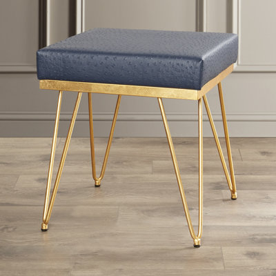 Chalandra Nickel Accent Stool