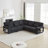 L-Shaped Modular Sectional Sofa-1280796174