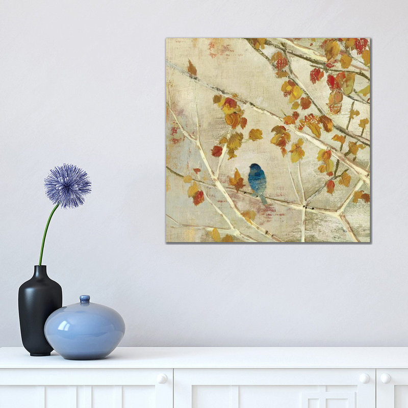 Singing II by Asia Jensen - Wrapped Canvas Painting, 66.04 cm H x 66.04 cm W x 1.91 cm D