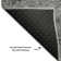 Premium Machine Washable Fehr Gray Rug