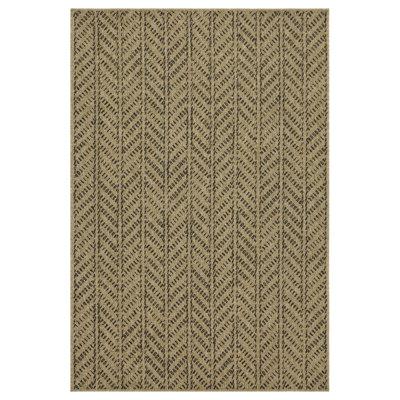 5 Ft. 3 In. X 7 Ft. 3 In. Area Rug Jute Indoor/Outdoor