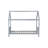 Twin House Bed In Grey - Architectural Aesthetics With Space Saving-490507143