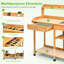 Olmstead Fir Wood Potting Bench