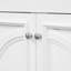 Meuble-lavabo 30 po avec lavabo, deux portes avec tablette, charnières de porte à fermeture en douceur, style rétro, blanc-866119896