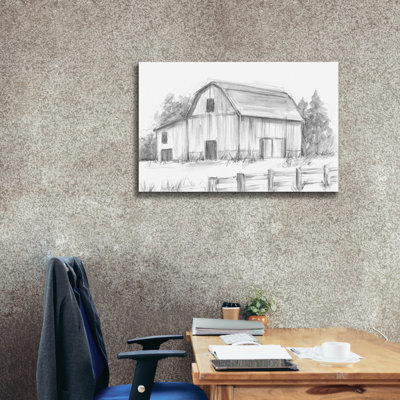 «Barn Study 2» par Ethan Harper, art mural sur toile