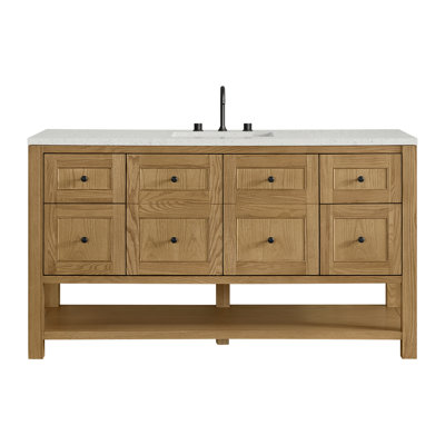 Breckenridge 60'' Single Bathroom Vanity with Top