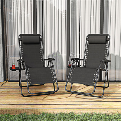 Chaise longue pliante Zero Gravity