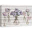 Fleurs, fleurs, effet de bois, panneau, aquarelle, fleurs mauves, illustrations, décoration florale rustique, botanique-101090479-101090480