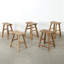 Tabouret en bois massif
