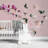 Large Magnolia with Roses Wall Décor