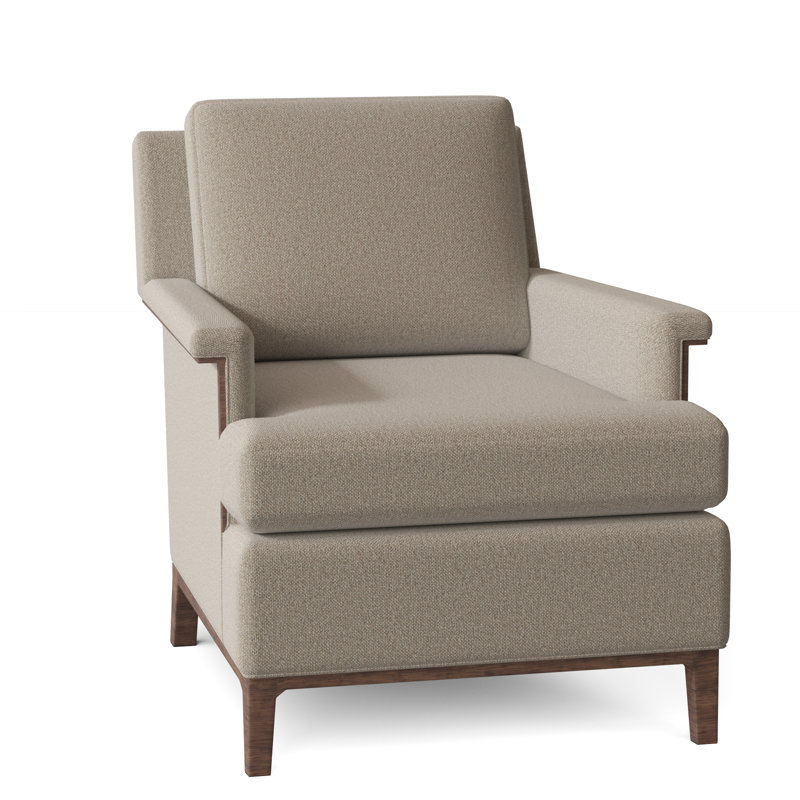 Fauteuil l 28,5 po Libby Langdon, Noisette, 9508 sable polypropylène / oléfine