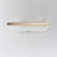 Stonewall Glass 1 - Light LED Armed Sconce