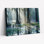 Sunlight Forest, reproduction d'art sur toile, ensemble de 1