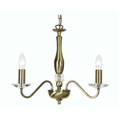 Francine 3 - Light Candle Style Chandelier