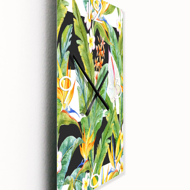 Horloge murale Tropical, Grand