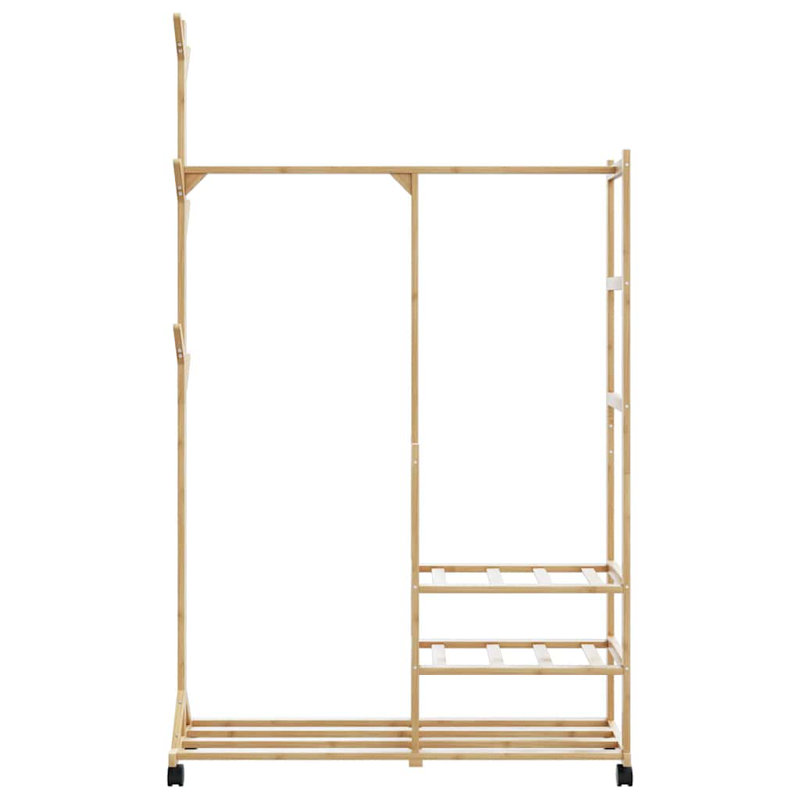 Soumen 100cm Rolling Clothing Rack