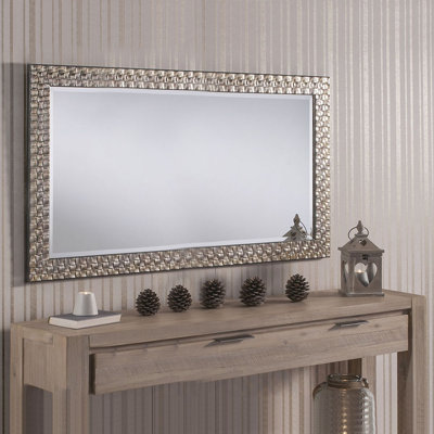 Beatrice Solid Wood Flat Mirror
