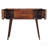 Solid Wood Grove Console Table, 2-Drawers, 2-Storage, Chestnut, Brown, Table
