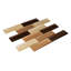 Daazen 2" x 6" Glass Mosaic Wall Tile-80834167