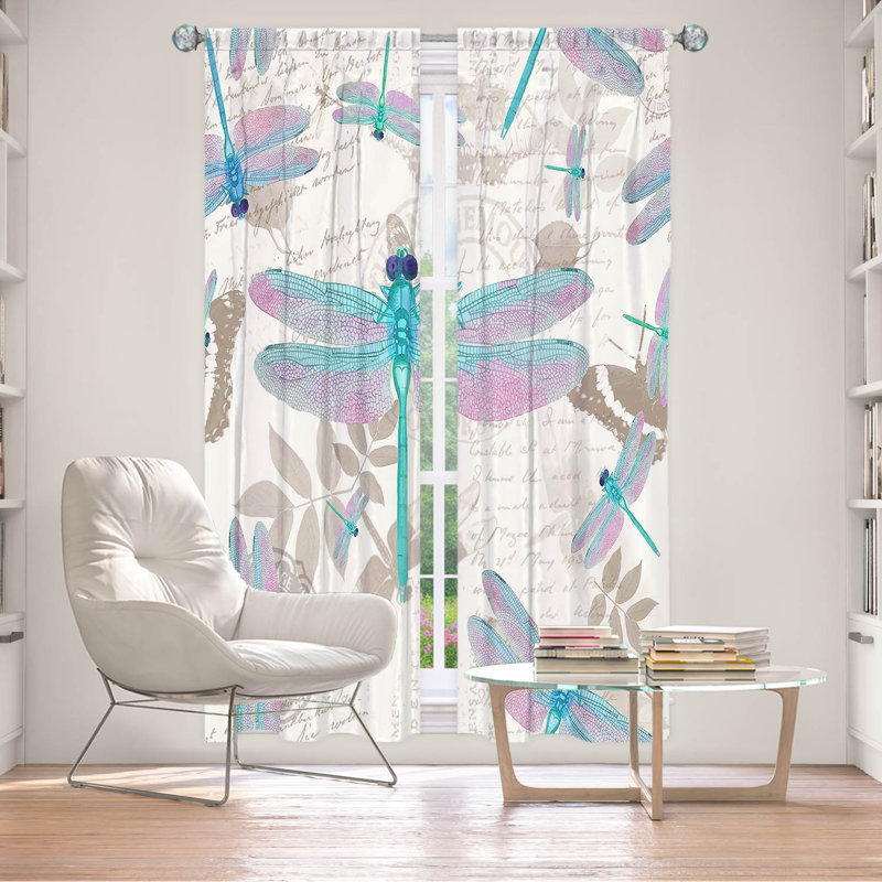 Friedericke Room Darkening Curtain Pair, 20" W x 61" L