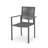 Outdoor Modern Aluminum Dining Chair With Rope Seat (Set Of 2)-2073856361