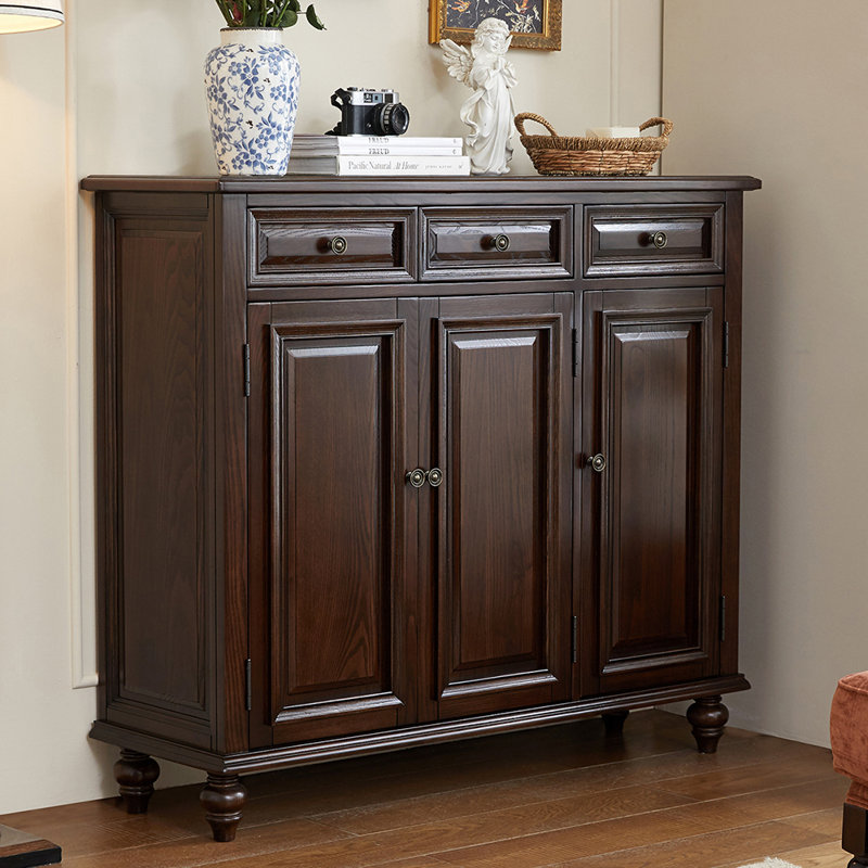 Grande armoire à chaussures de style américain